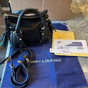 Dooney & Bourke Florentine Leather Satchel Nano Sized